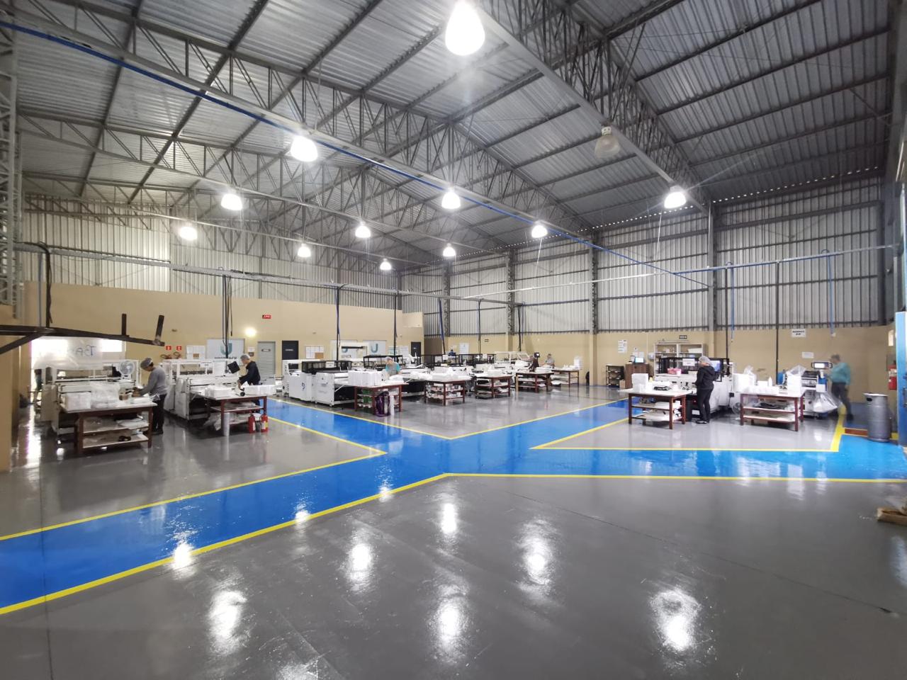 Estrutura industrial Uniopack